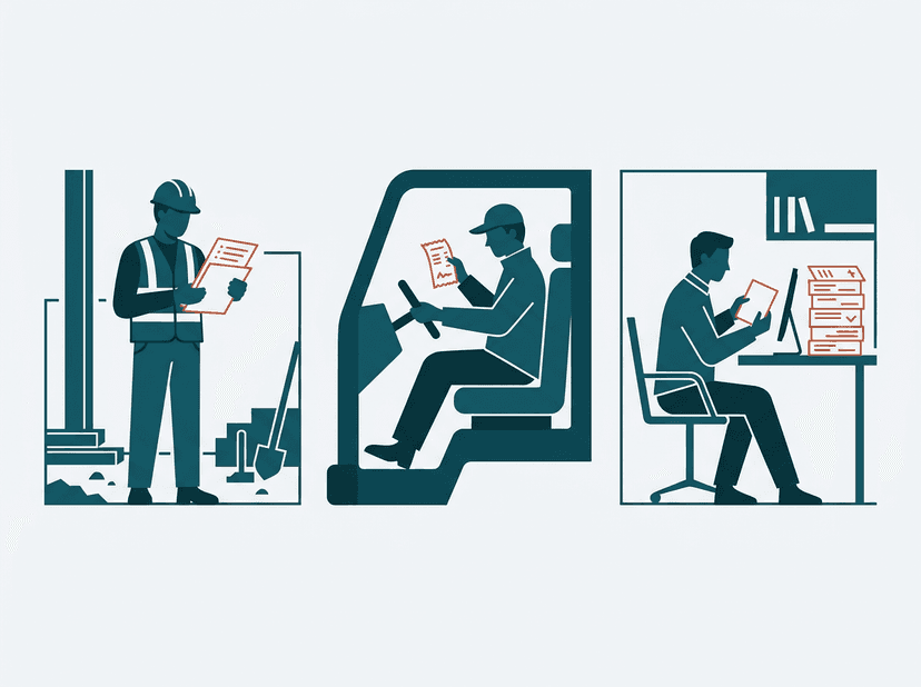 Mucha gente recibe papeles